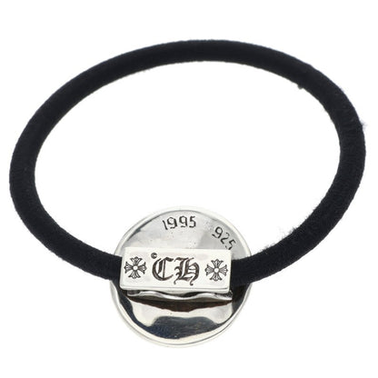 Chrome Hearts Crossball Button Silver Concho Hair Tie