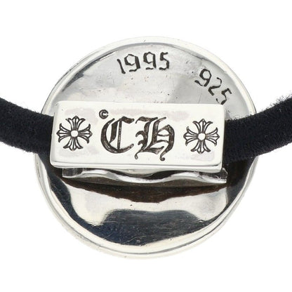 Chrome Hearts Crossball Button Silver Concho Hair Tie