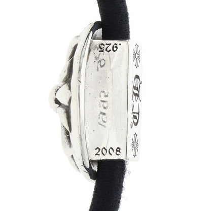 Chrome Hearts Crossball Button Silver Concho Hair Tie