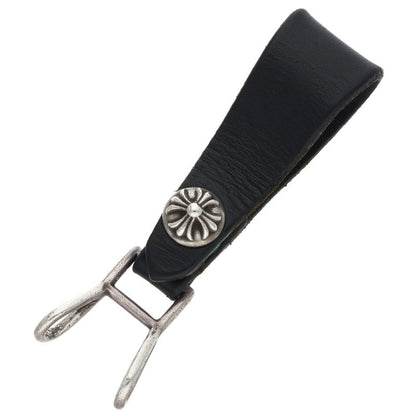 Chrome Hearts Cross Ball Leather Belt Loop Size ONE SIZE