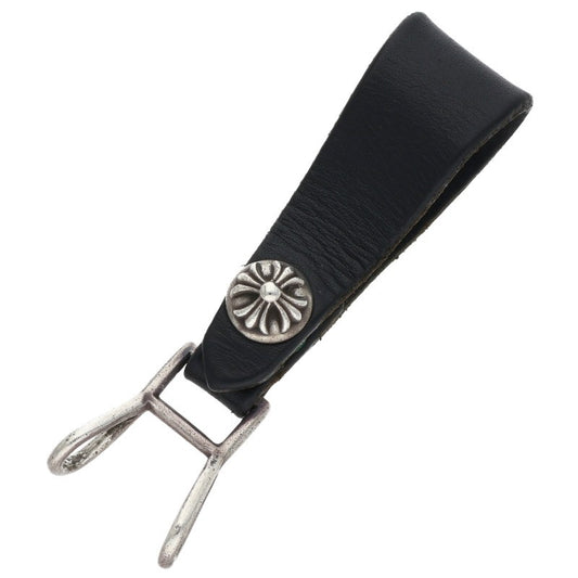 Chrome Hearts Cross Ball Leather Belt Loop Size ONE SIZE