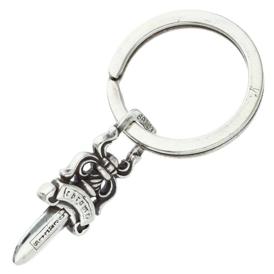 Chrome Hearts #5 Dagger Silver Key Ring Size ONE SIZE