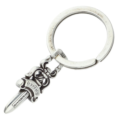 Chrome Hearts #5 Dagger Silver Key Ring Size ONE SIZE