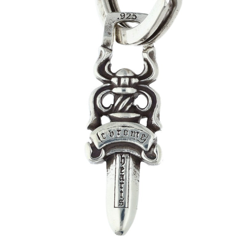 Chrome Hearts #5 Dagger Silver Key Ring Size ONE SIZE