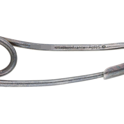 HERMES Chaine d'Ancre Punk Silver Brooch