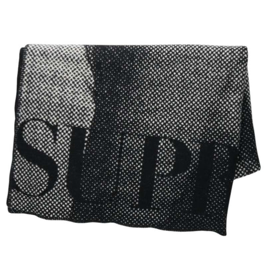 SUPREME Faribault Kate Moss Wool Blend Throw Blanket
