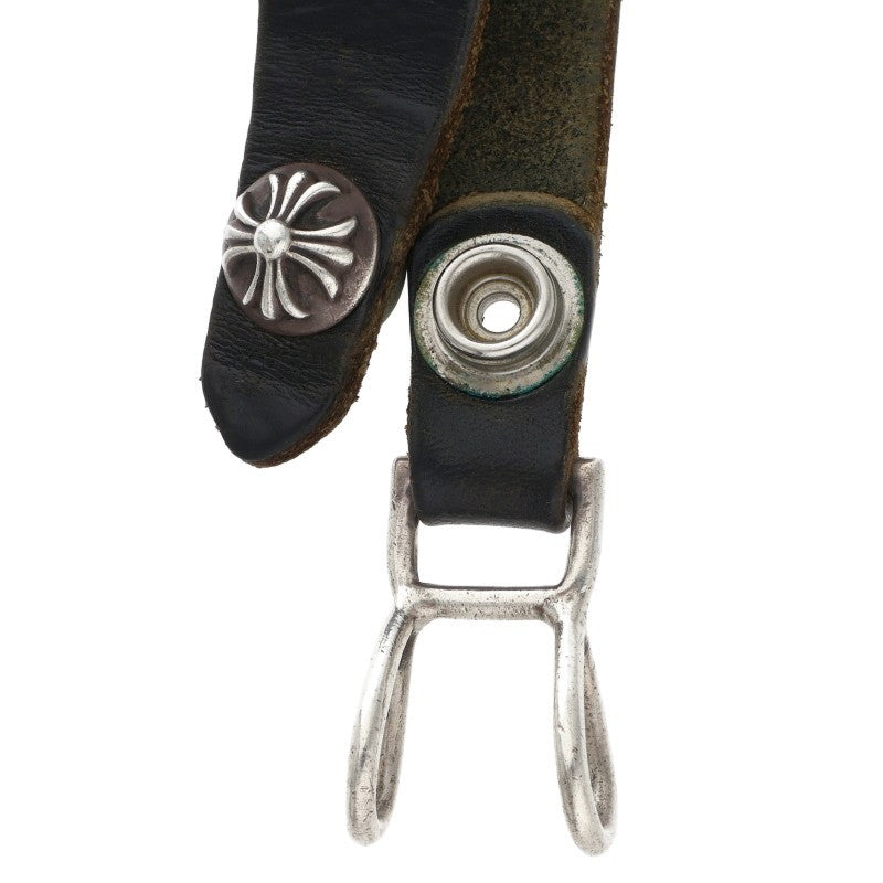 Chrome Hearts Cross Ball Leather Belt Loop Size ONE Multi