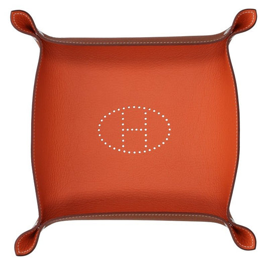 HERMES H-Logo Taurillon Clemence Vide-Poche