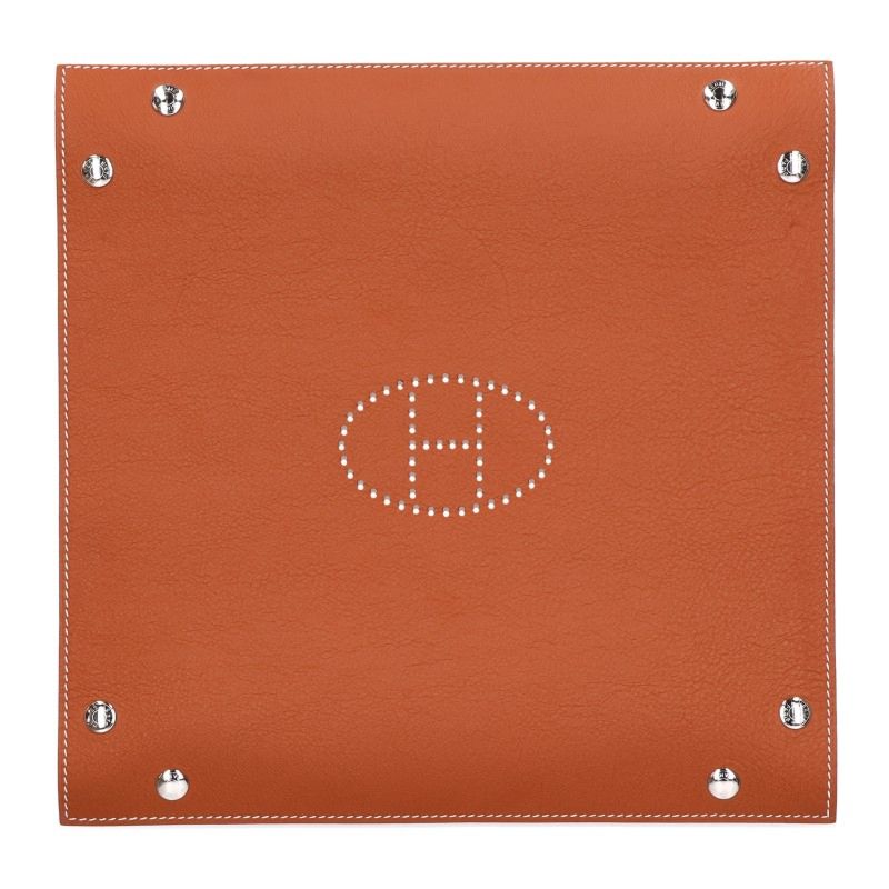HERMES H-Logo Taurillon Clemence Vide-Poche