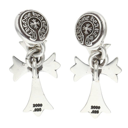 Chrome Hearts Tiny CH Cross Silver Cufflinks