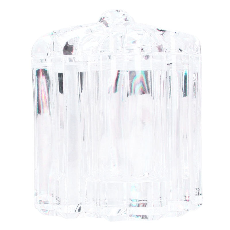 Chrome Hearts CH Plus Glass Candle Holder Clear