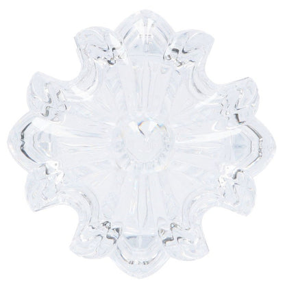 Chrome Hearts CH Plus Glass Candle Holder Clear