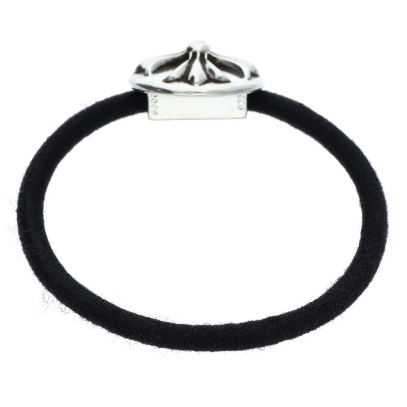 Chrome Hearts Cross Ball Button Hair Tie Silver Black