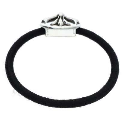 Chrome Hearts Cross Ball Button Hair Tie Silver Black