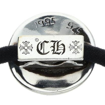 Chrome Hearts Cross Ball Button Hair Tie Silver Black