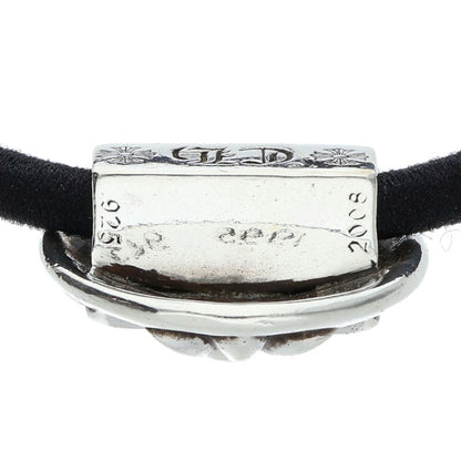 Chrome Hearts Cross Ball Button Hair Tie Silver Black