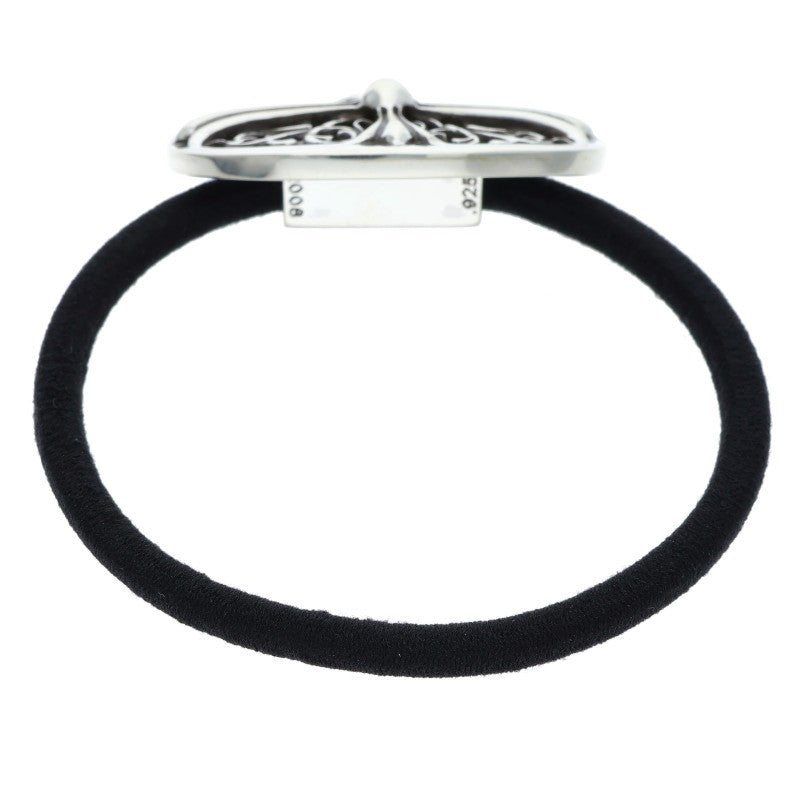 Chrome Hearts Classic Oval Silver Concho Hair Tie