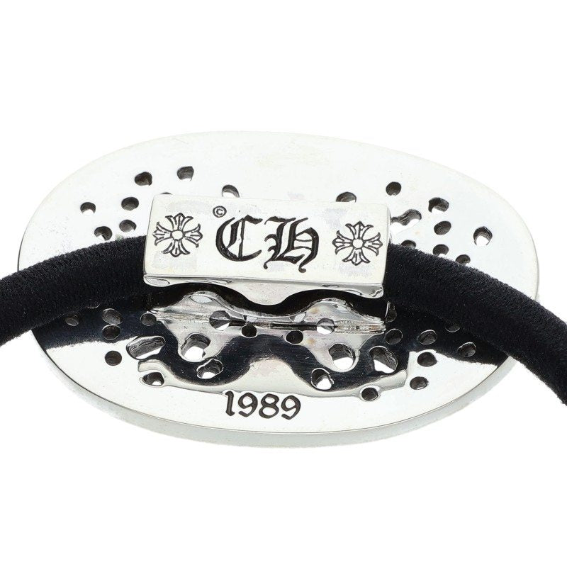 Chrome Hearts Classic Oval Silver Concho Hair Tie