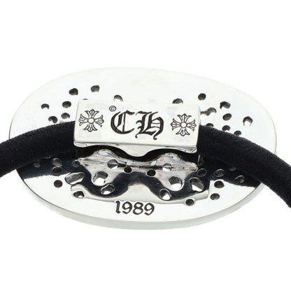 Chrome Hearts Classic Oval Silver Concho Hair Tie