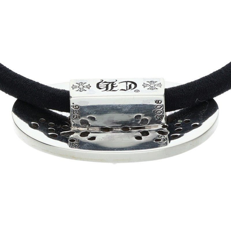 Chrome Hearts Classic Oval Silver Concho Hair Tie