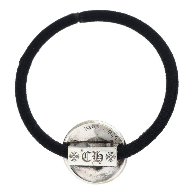 Chrome Hearts Cross Ball Button Hair Tie Silver