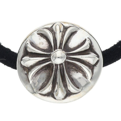 Chrome Hearts Cross Ball Button Hair Tie Silver