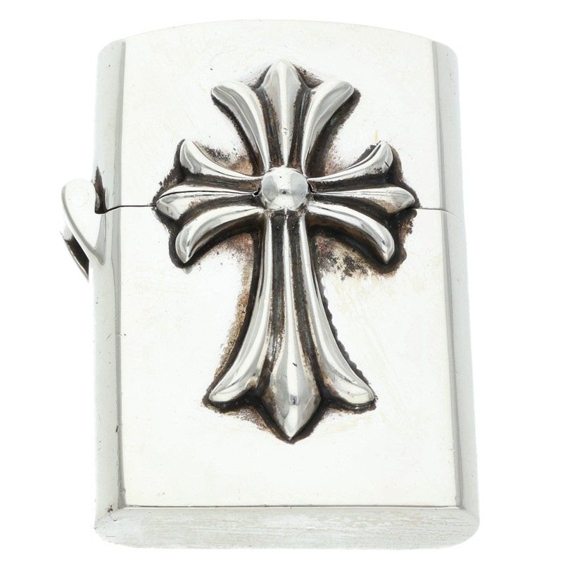 Chrome Hearts Small CH Cross Zippo Lighter