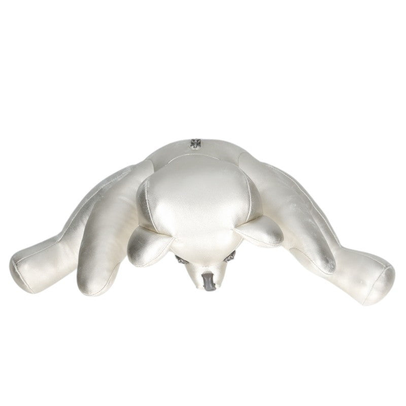 Chrome Hearts Dagger Zip Cross Ball Teddy Silver Accents