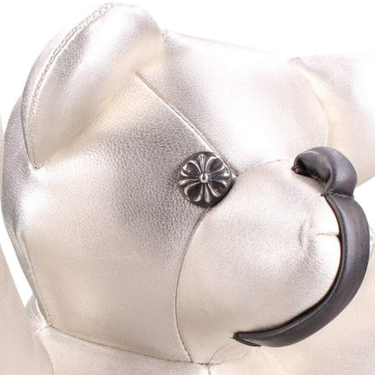 Chrome Hearts Dagger Zip Cross Ball Teddy Silver Accents