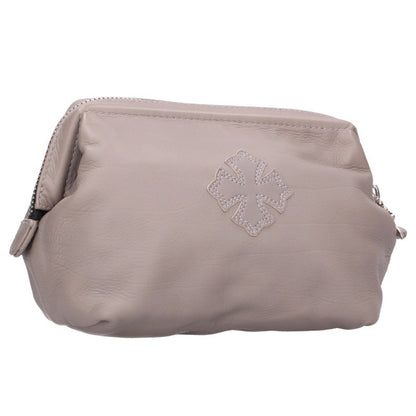 Chrome Hearts COSMETIC POUCH CH Beige Silver Size ONE SIZE