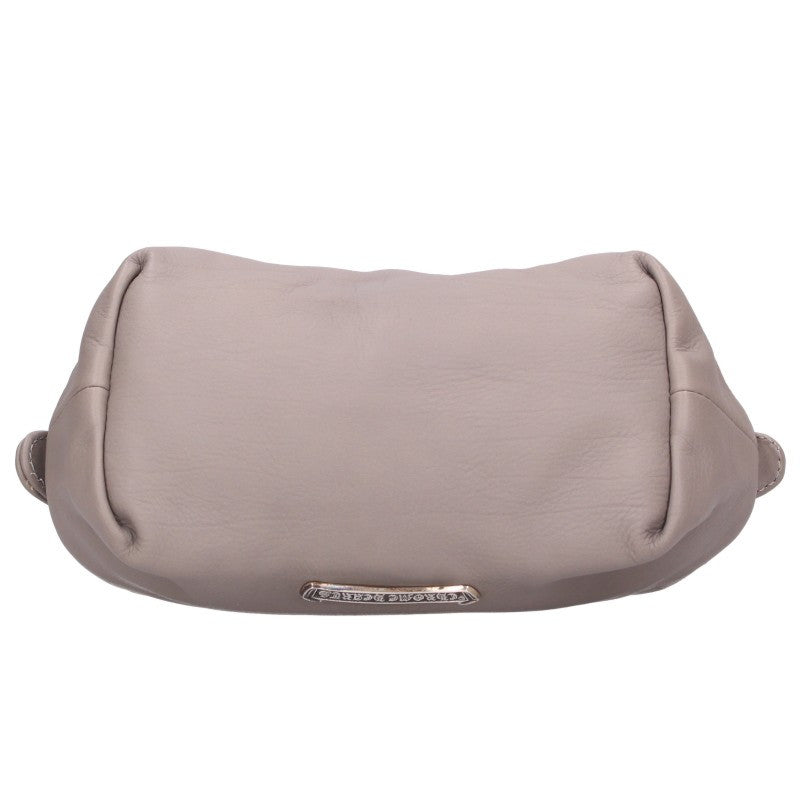 Chrome Hearts COSMETIC POUCH CH Beige Silver Size ONE SIZE