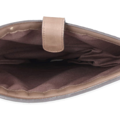 BOTTEGA VENETA Intrecciato Leather iPad Case Brown