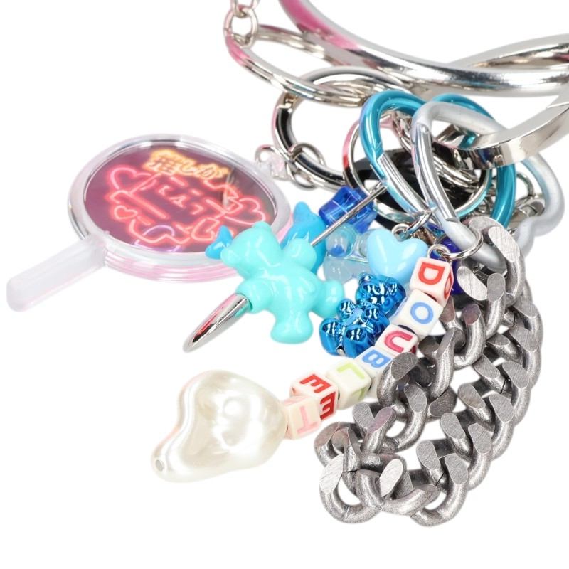 doublet 25SS OSHI-NUI IMMA Plush Keychain Wallet