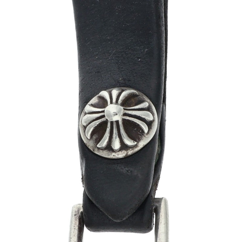 Chrome Hearts Cross Ball Leather Belt Loop Size ONE SIZE