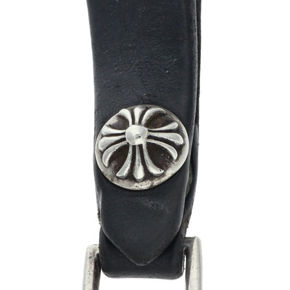 Chrome Hearts Cross Ball Leather Belt Loop Size ONE SIZE