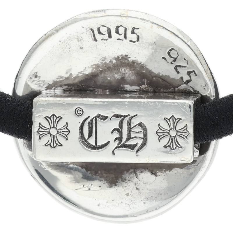 Chrome Hearts Cross Ball 925 Silver Hair Tie Size ONE SIZE