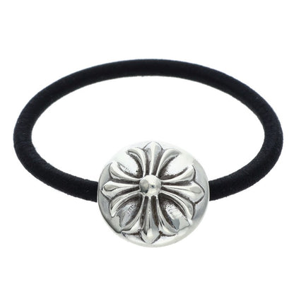 Chrome Hearts Cross Ball Silver Concho Hair Tie