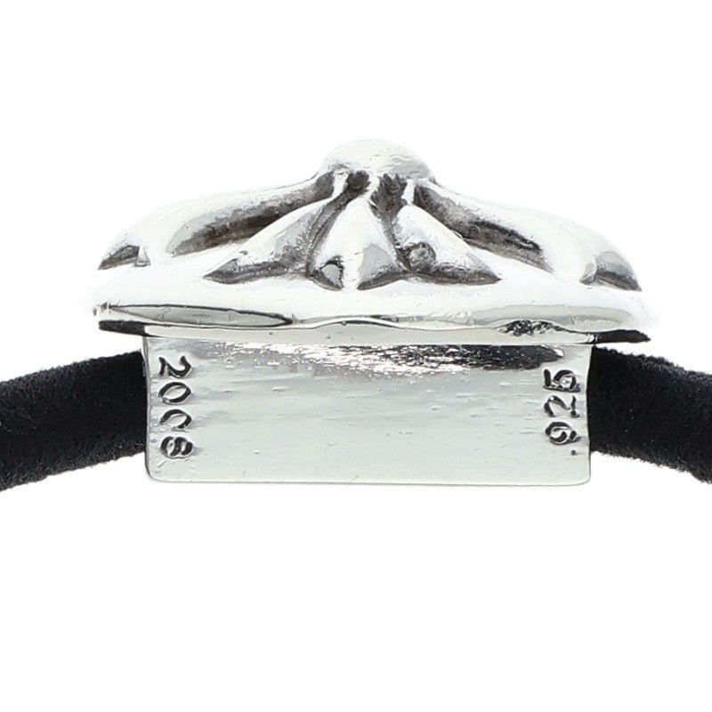 Chrome Hearts Cross Ball Silver Concho Hair Tie