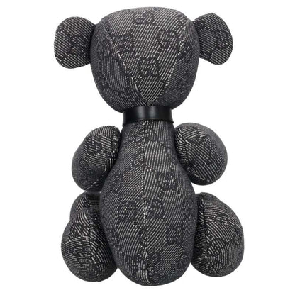 GUCCI GG Canvas Teddy Bear Black