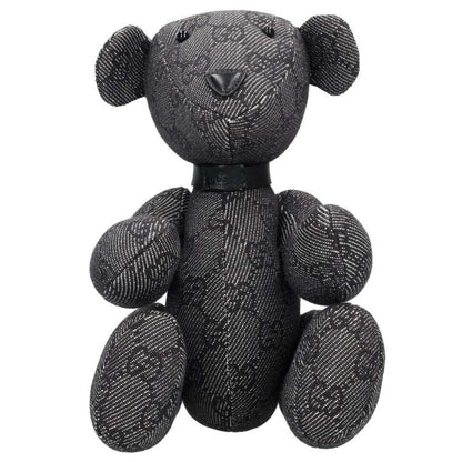 GUCCI GG Canvas Teddy Bear Black