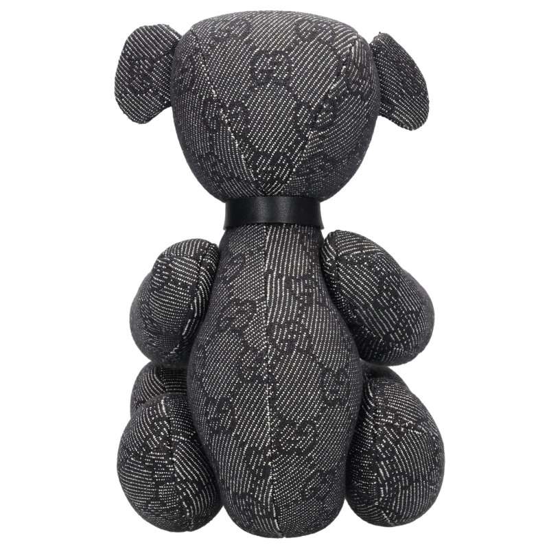 GUCCI GG Canvas Teddy Bear Black