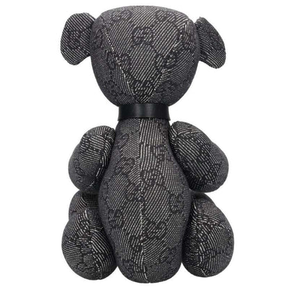 GUCCI GG Canvas Teddy Bear Black