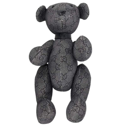 GUCCI GG Canvas Teddy Bear Black