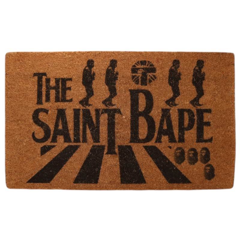 A BATHING APE x SAINT MICHAEL Collaboration Brown