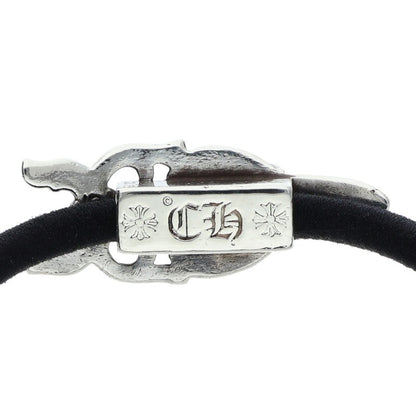 Chrome Hearts Dagger Heart Silver Hair Tie