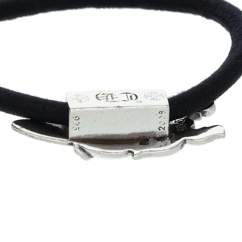 Chrome Hearts Dagger Heart Silver Hair Tie