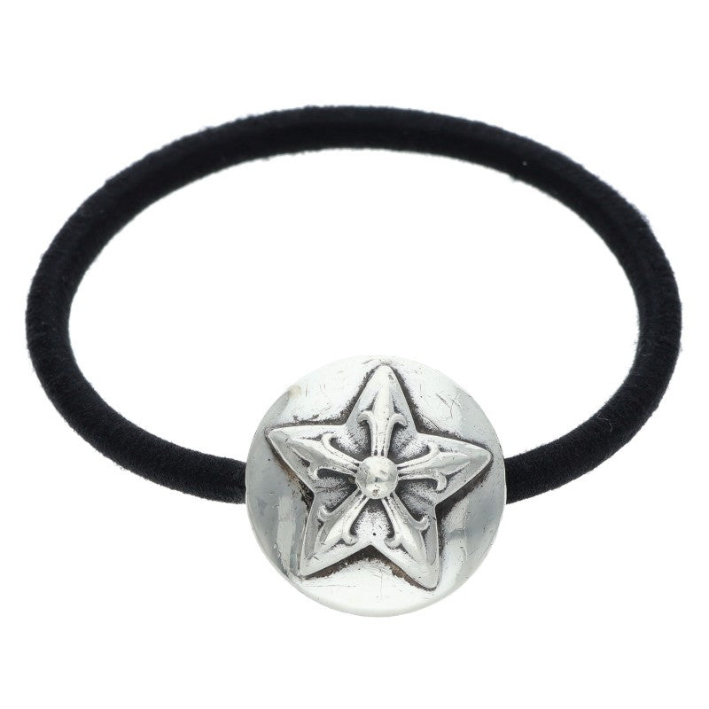 Chrome Hearts Star Button Silver Hair Tie