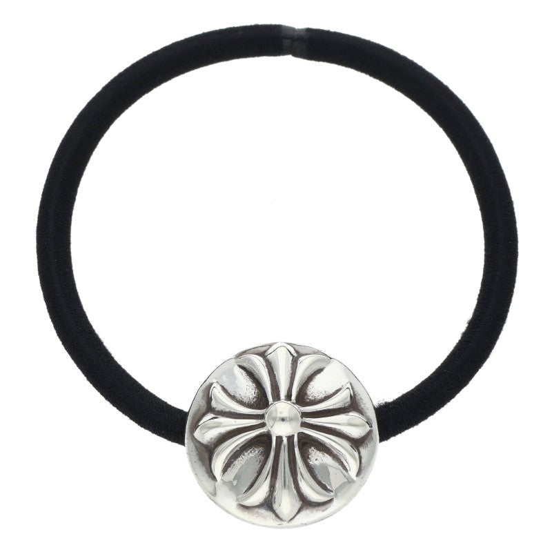 Chrome Hearts Cross Ball Silver Black Hair Tie Size ONE SIZE