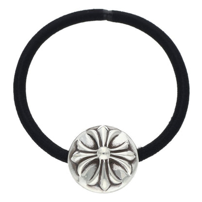 Chrome Hearts Cross Ball Silver Black Hair Tie Size ONE SIZE