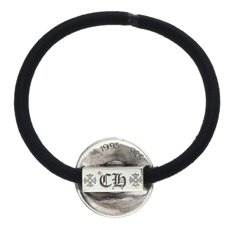 Chrome Hearts Cross Ball Silver Black Hair Tie Size ONE SIZE